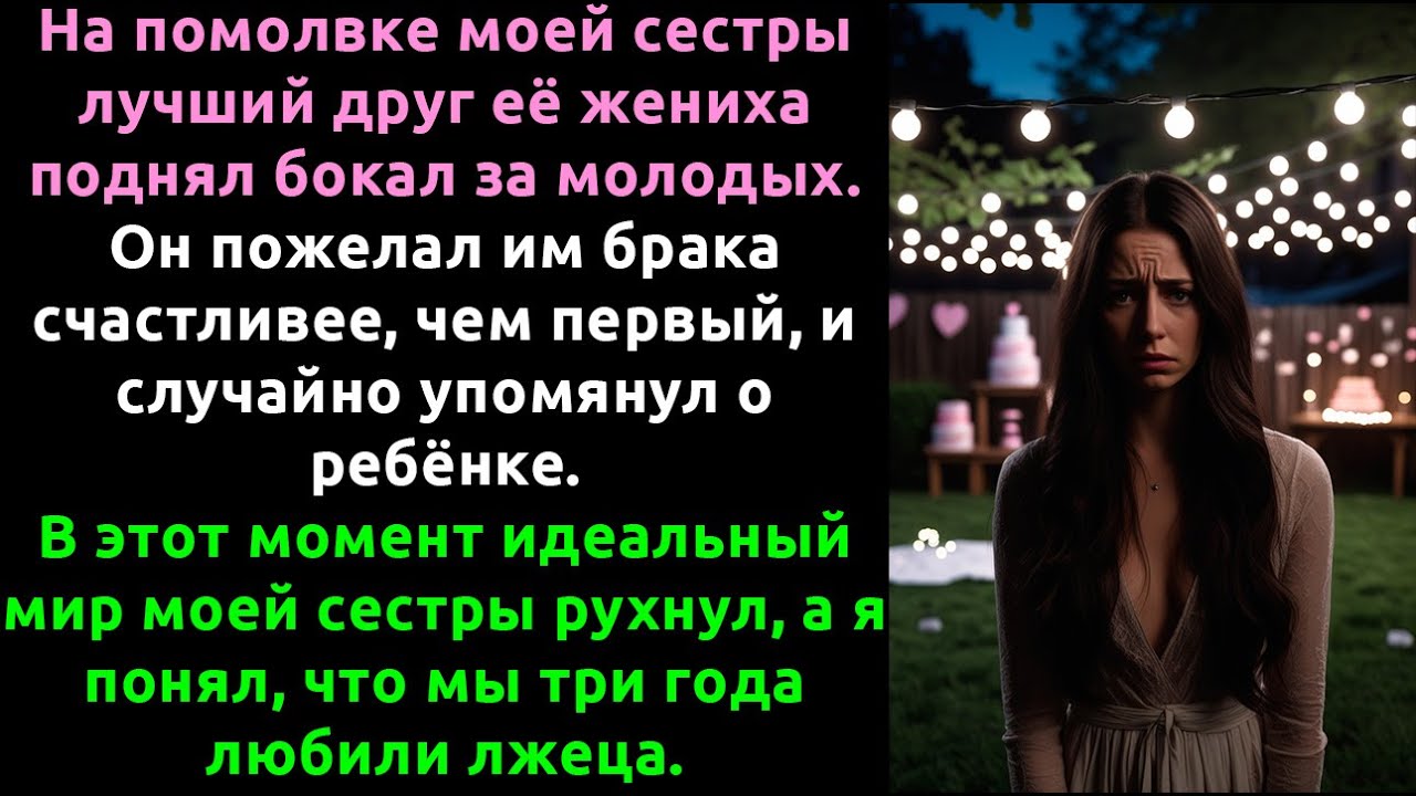 Пьяный друг жениха моей сестры ВСКРЫЛ его тайну...и мы узнали, что у него ДРУГАЯ СЕМЬЯ.