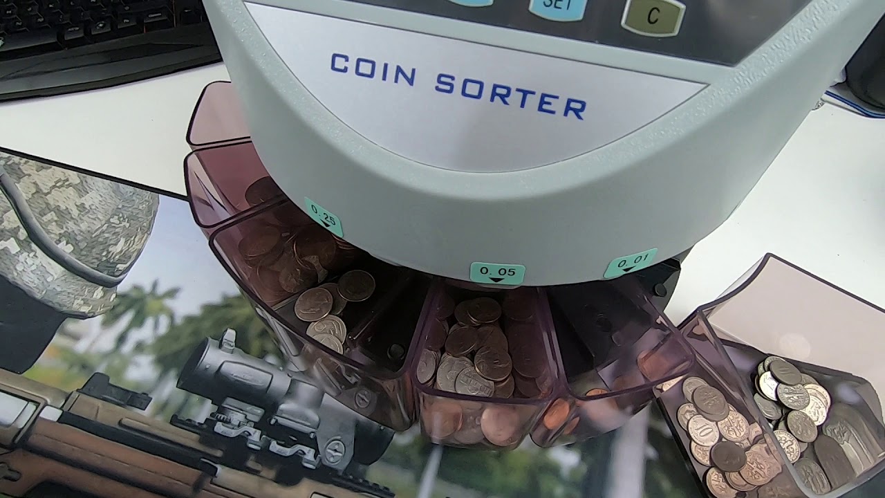 contador de monedas coin sorter cs900