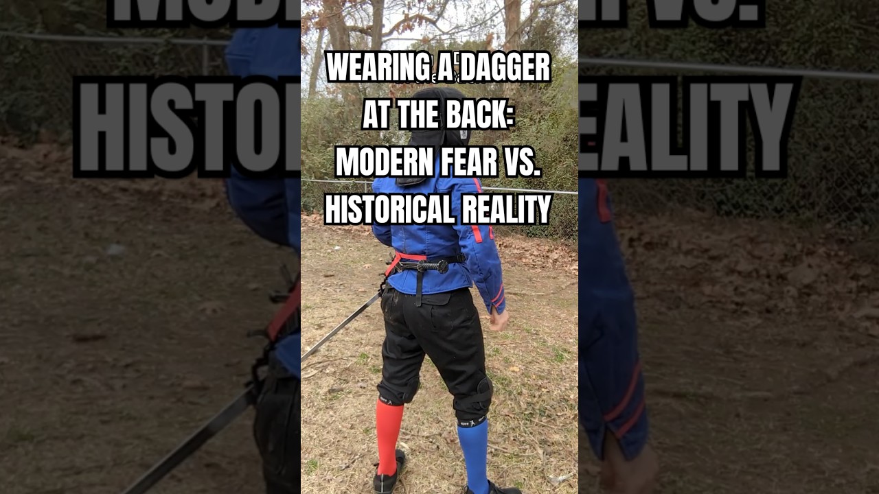 Wearing a Dagger at the Back: Modern Fear vs. Historical Reality