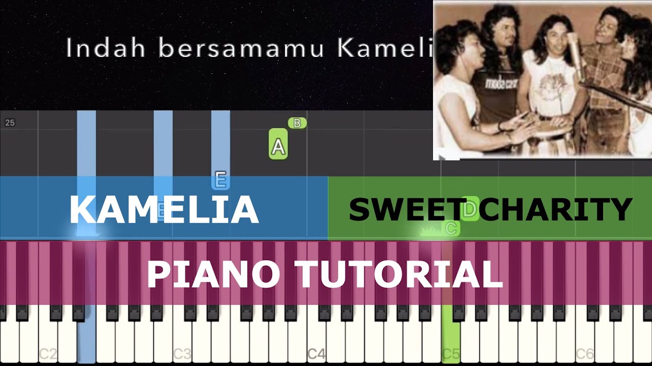 KAMELIA - Sweet Charity (Piano Tutorial)