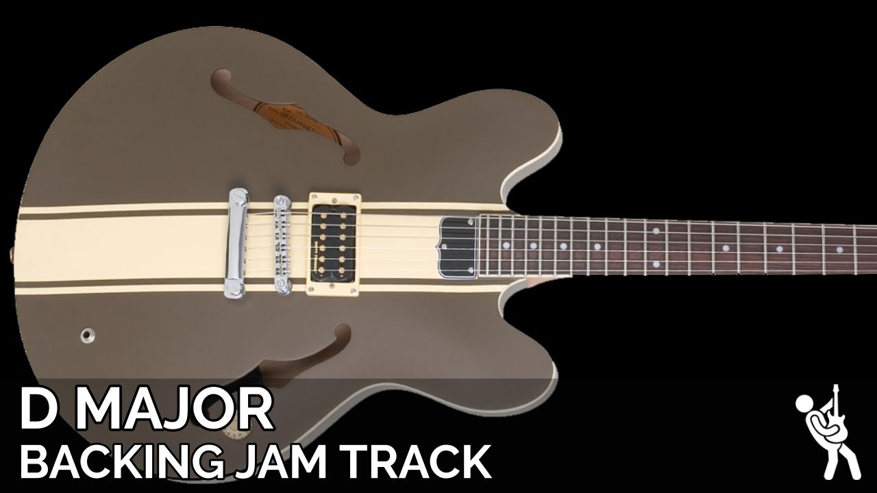 blink-182 Inspired Emotional Pop Punk Guitar Backing Track Jam in D Major / B Minor | 140 BPM