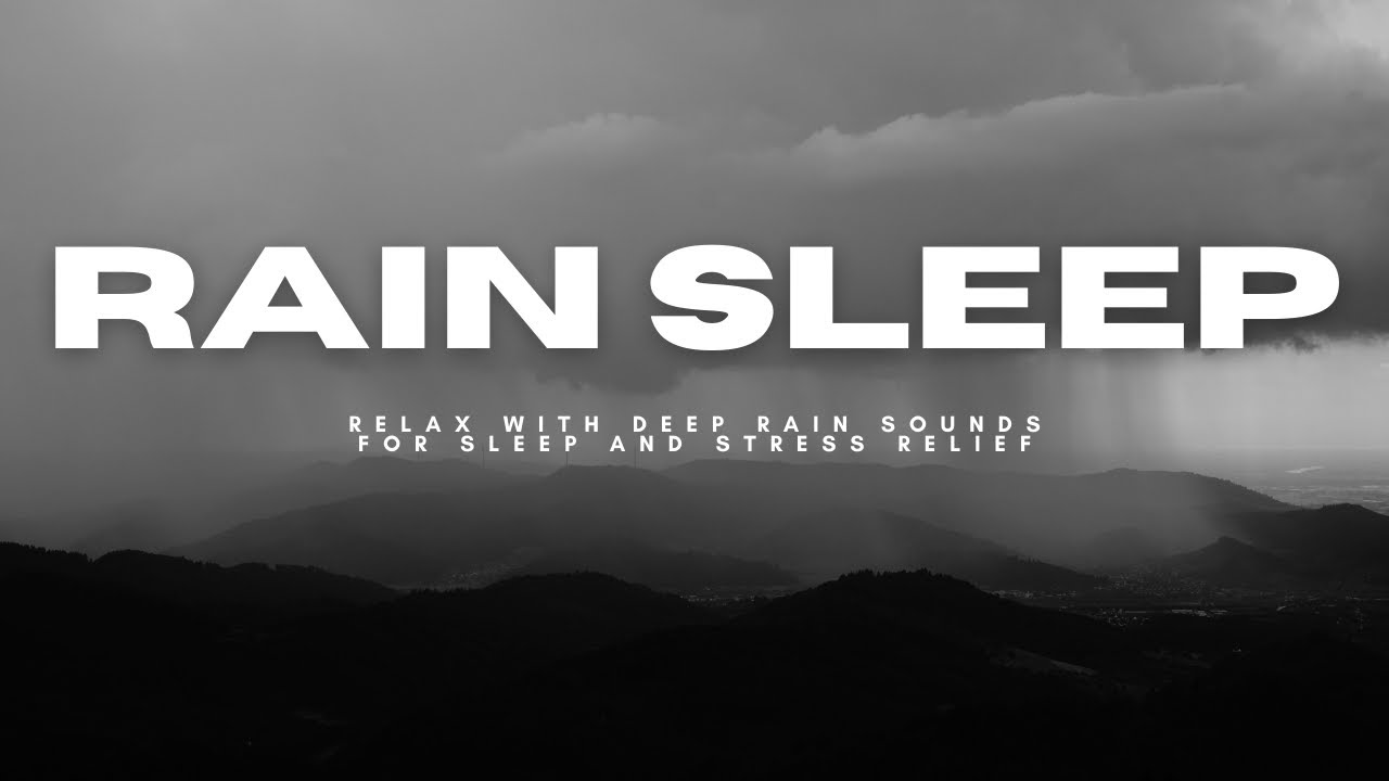 8 Hours of Deep Rain Sounds for Sleep #rain #sleep #music