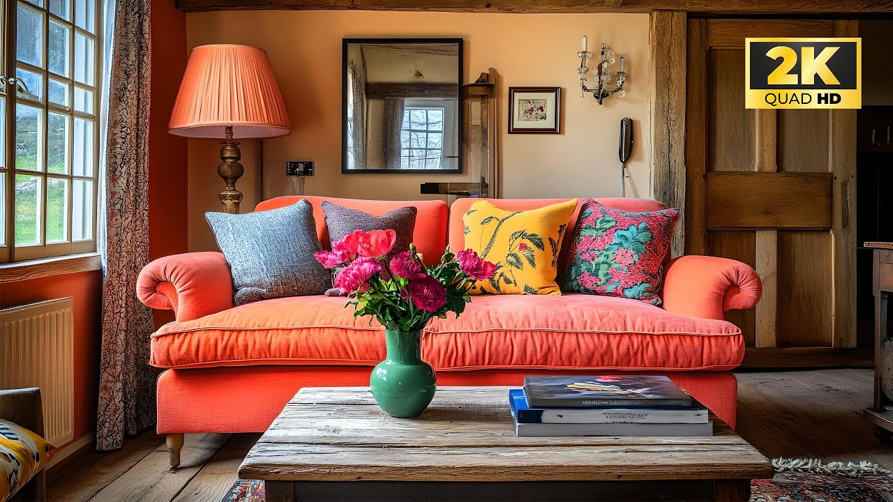 Combinando Encanto Rústico con Confort Moderno: Tu Guía de Diseño de Interiores Estilo Campo Inglés