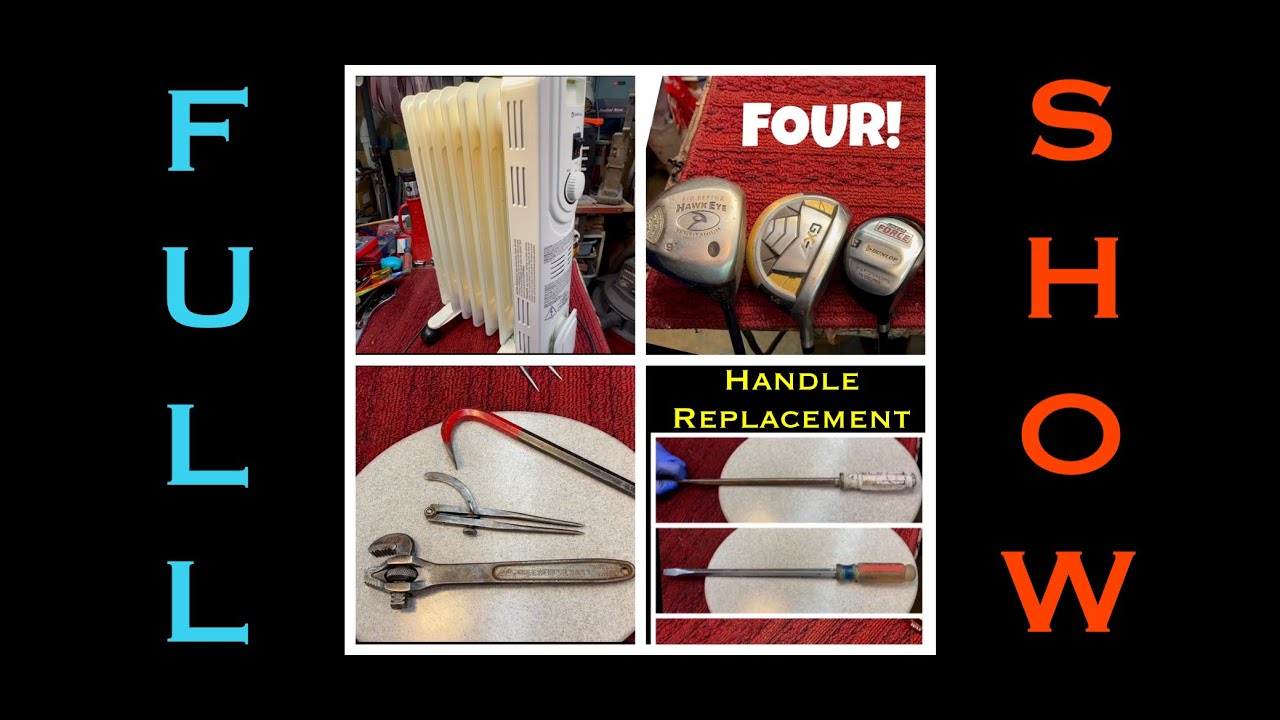 Replacing Screwdriver Handle, Poor Man’s Flea Market Finds, Show-N-Tell