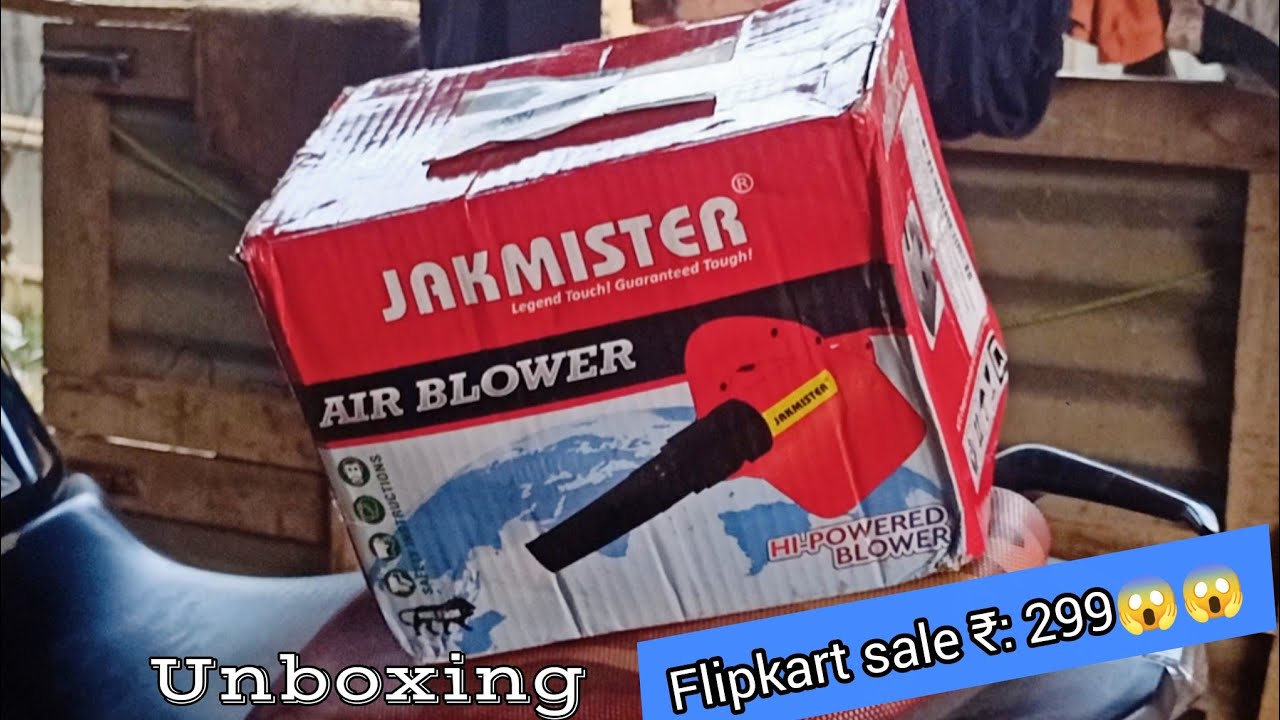 JAKMISTER ANTI-VIBRATIONSparkless Technology Motor Unbreakable Plastic 700 Electric Dust PC Cleaner