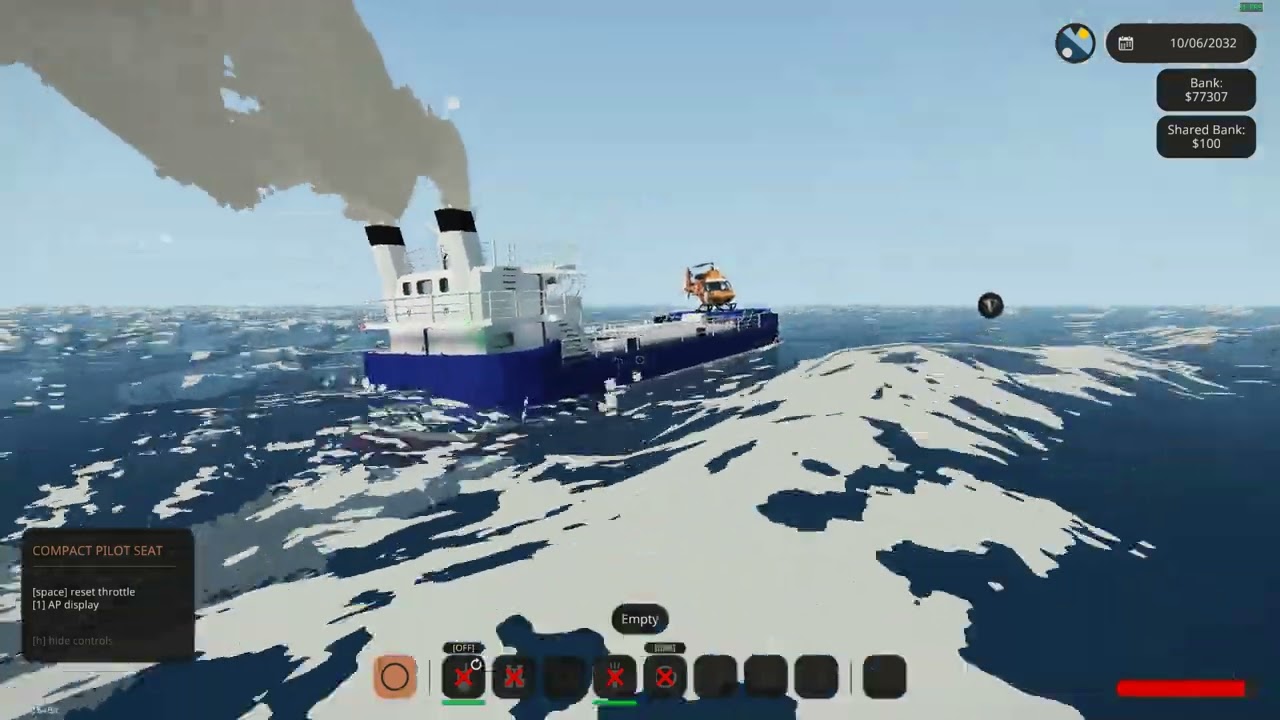 StormWorks Tanker Helipad Strap system test