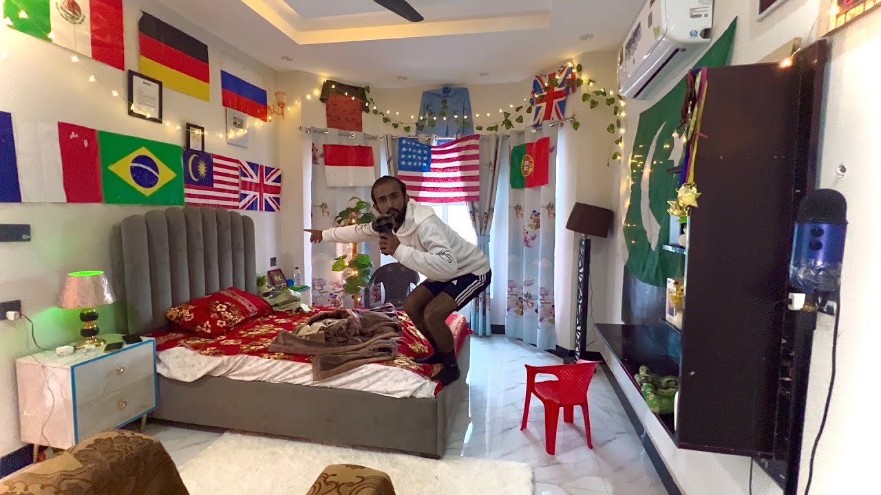 ASMR MY ROOM TOUR 🇧🇪🇺🇸🇬🇧🇹🇷🇵🇱🇵🇹🇲🇾