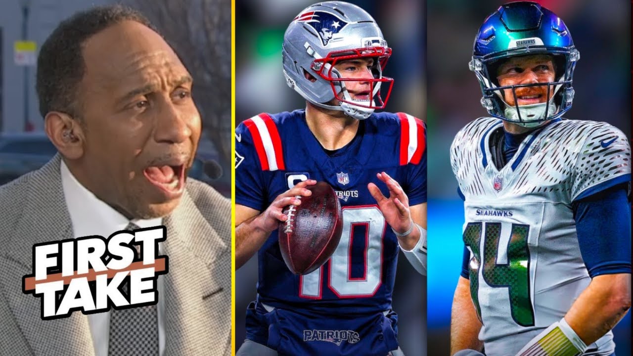 FIRST TAKE | Don’t fall asleep on Drake Maye! - Stephen A believes Patriots will stun Seahawks in SB