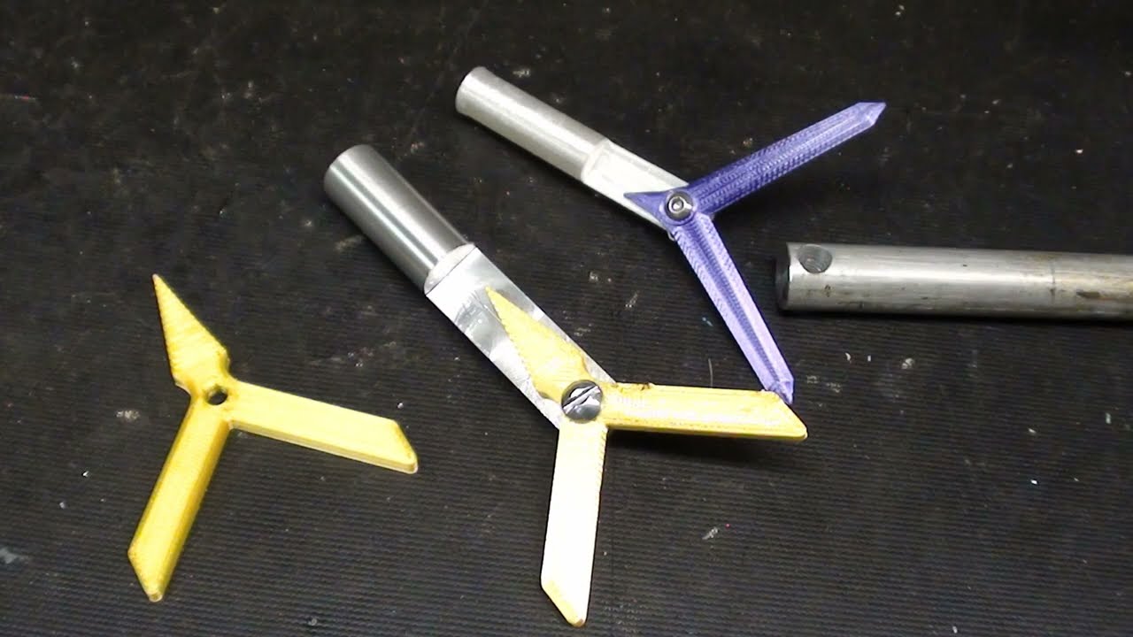 CROSSHOLE CENTER FINDER  short #35 tubalcain mrpete