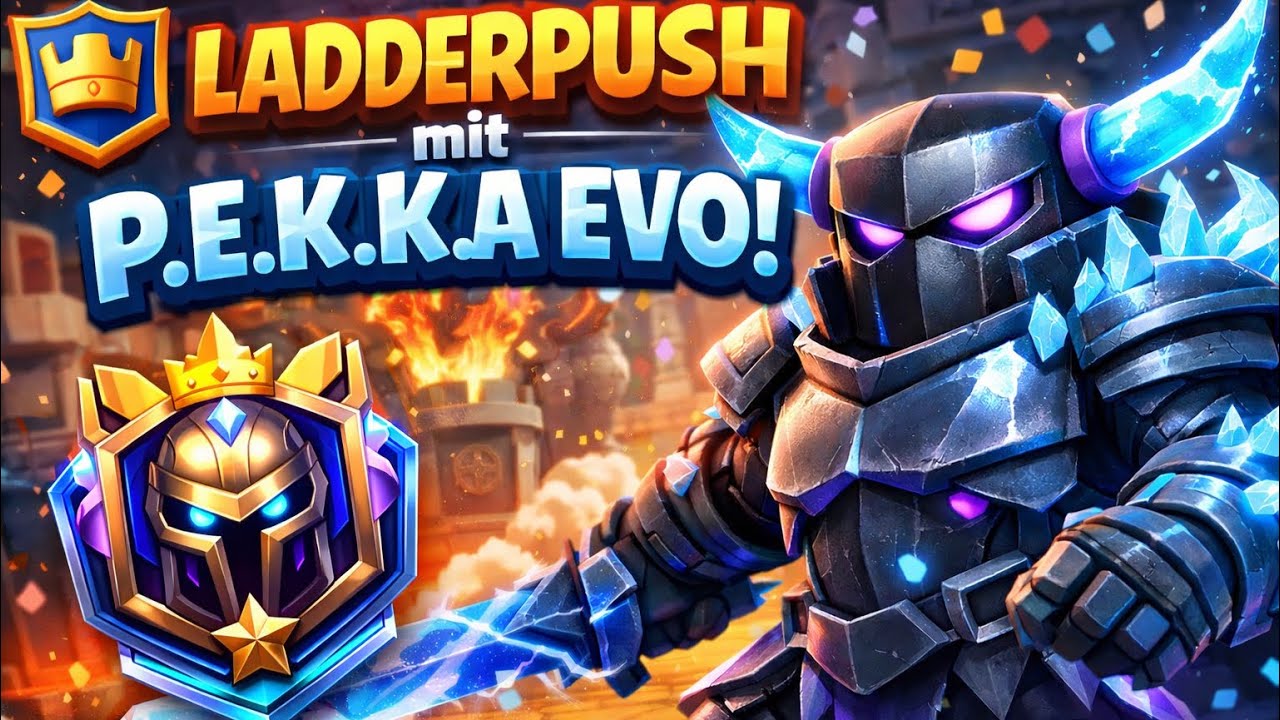 Clash Royale, New day new ladderpush. 