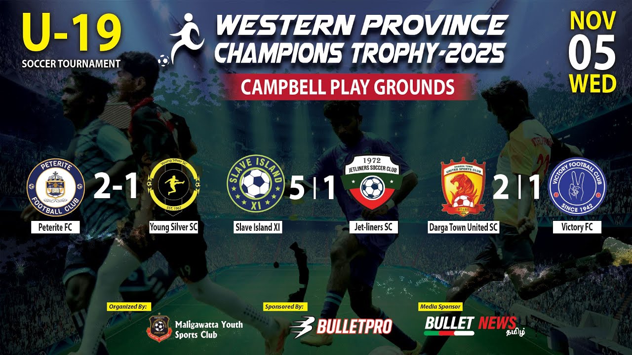 Action-Packed Football in Borella! | Western Province Champions Trophy 2025