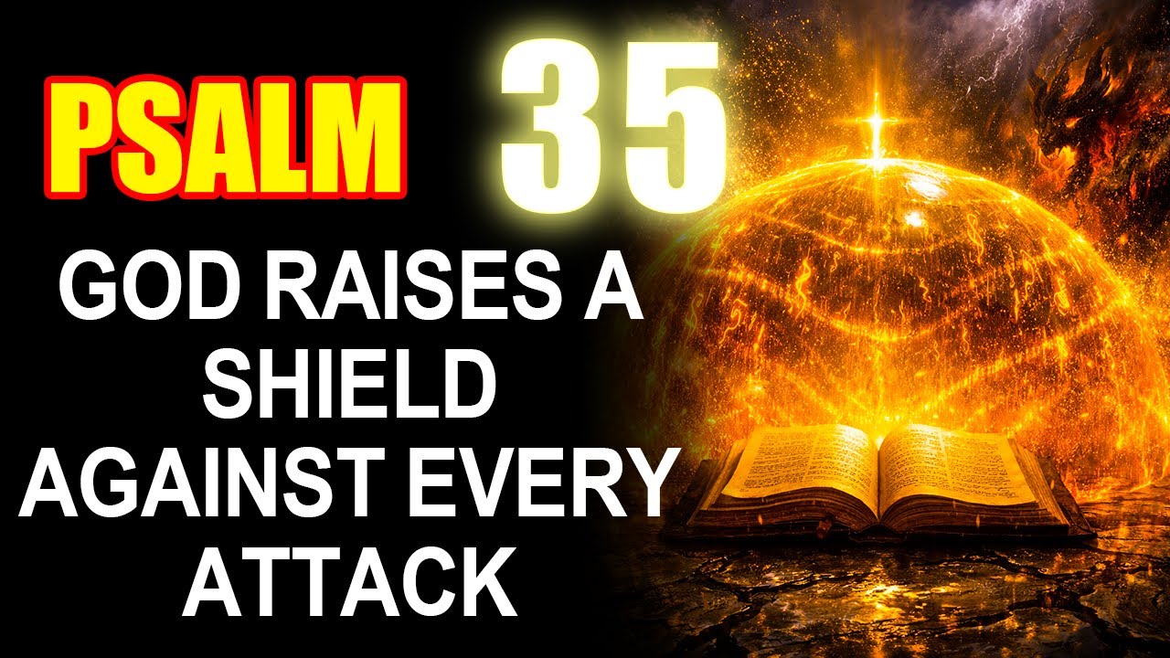 PSALM 35  Divine Shield Against Every Evil Attack – Strong Prayer for Protection and Peace