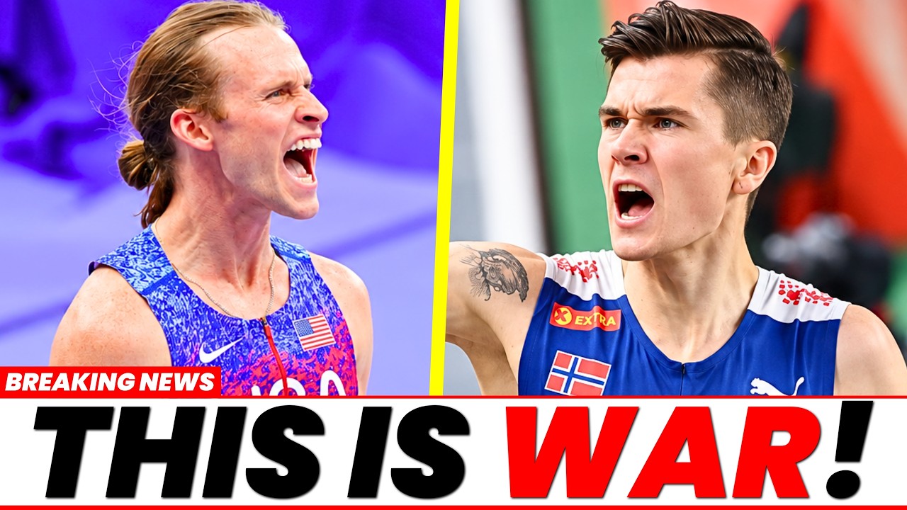 Jakob Ingebrigtsen COLLIDES With Cole Hocker in a BRUTAL 5000m Showdown!