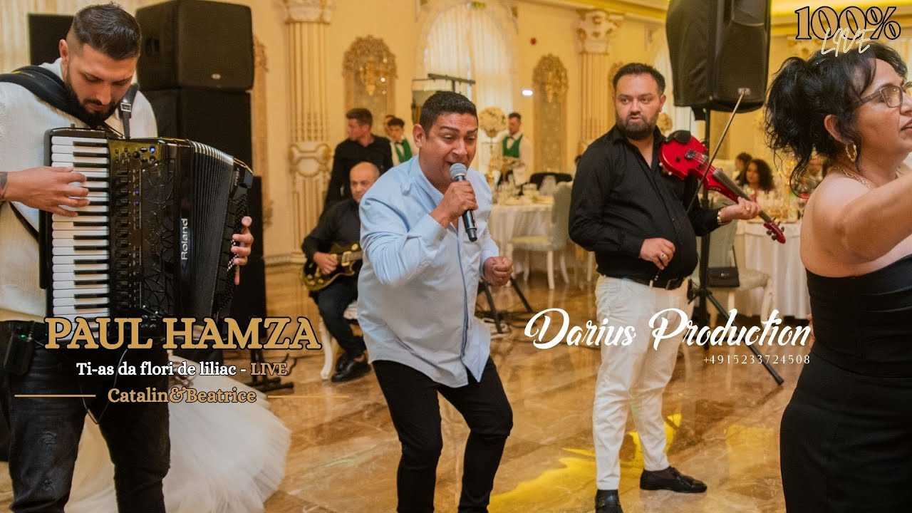 Paul Hamza - Ti-as da flori de liliac - Colaj Manele vechi - LIVE NOU 2025 - Nunta Catalin&Beatrice