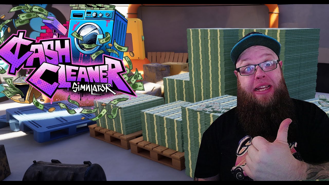 Counting Cash And Taking Pay - Cash Cleaner Simulator