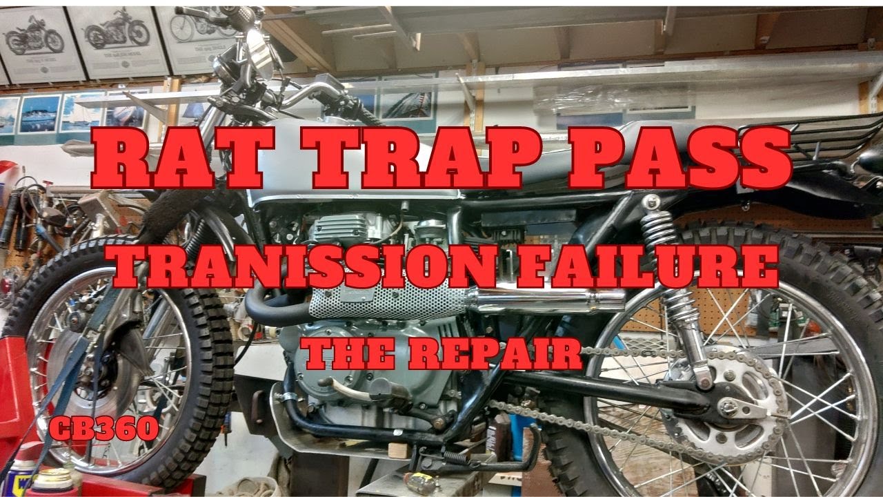 CB360 Transmission Repair