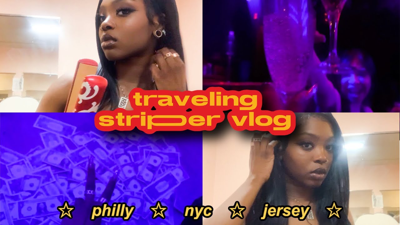 chaotic traveling stripper vlog: come to work with me in 3 clubs, 3 states [nyc/philly/jersey]