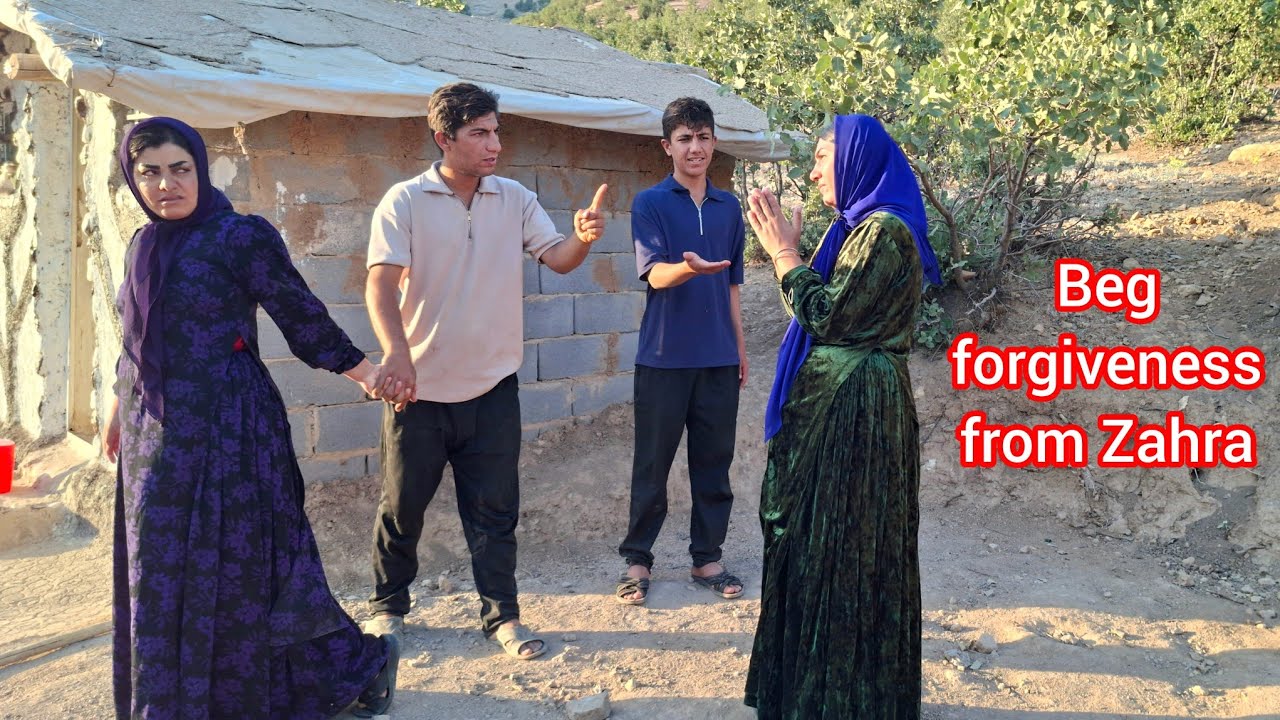 The village woman confessed her mistake! Will Zahra forgive her?