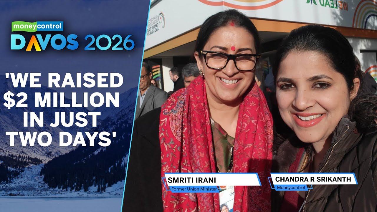 Davos 2026: Smriti Irani on Capital, Women Power & India’s Global Rise