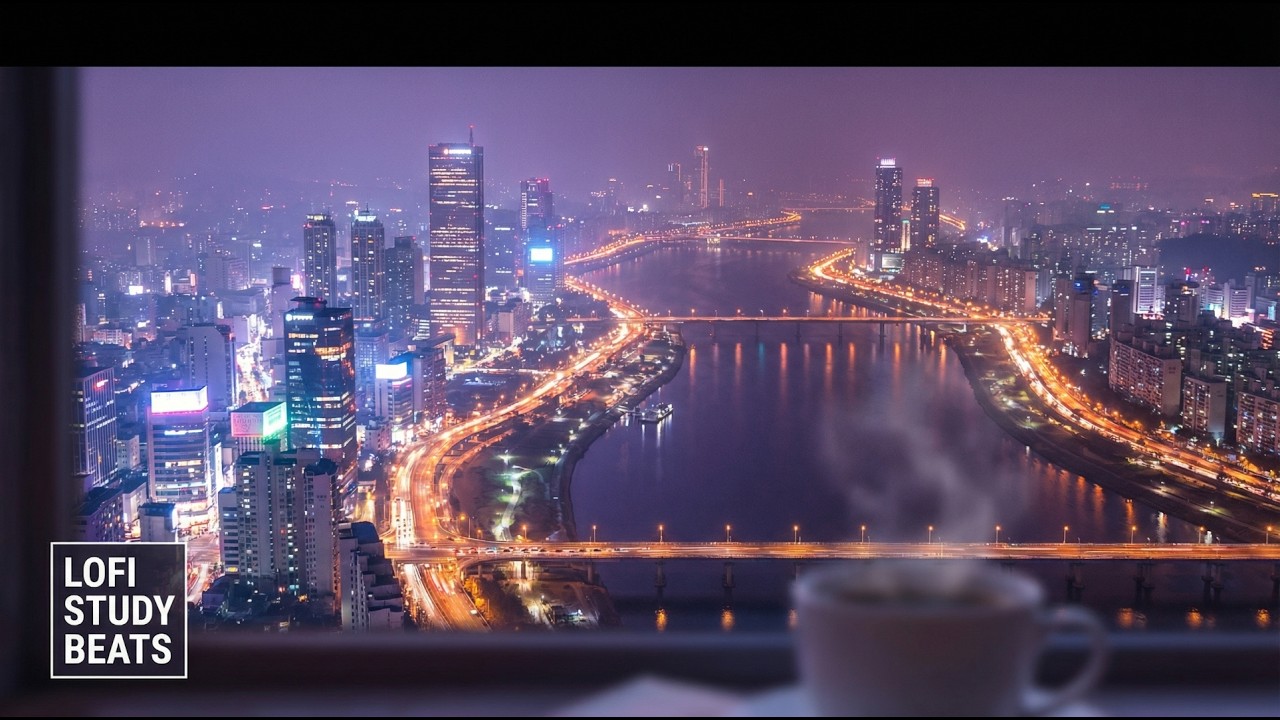 Seoul Night LoFi 🌙 8K Study & Relax Music | 50 Min Korean Chill Mix