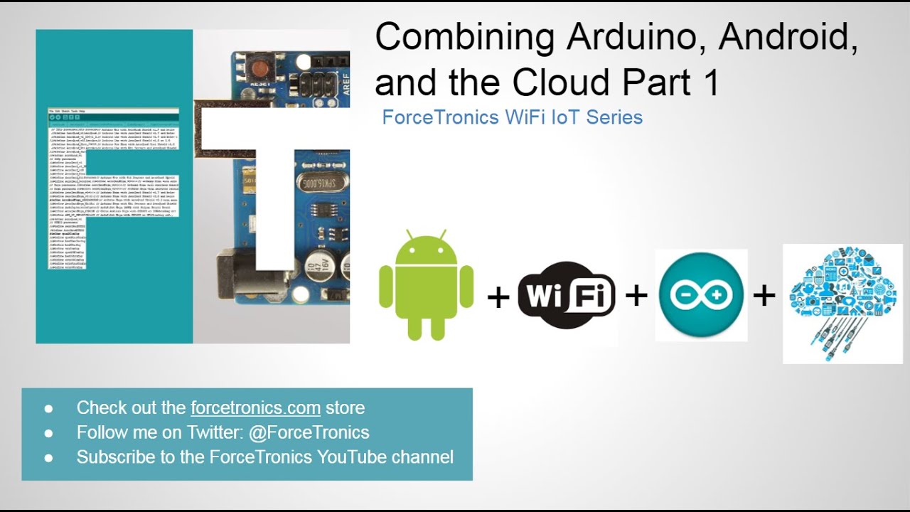 Combining Arduino, Android, and the Cloud Part 1
