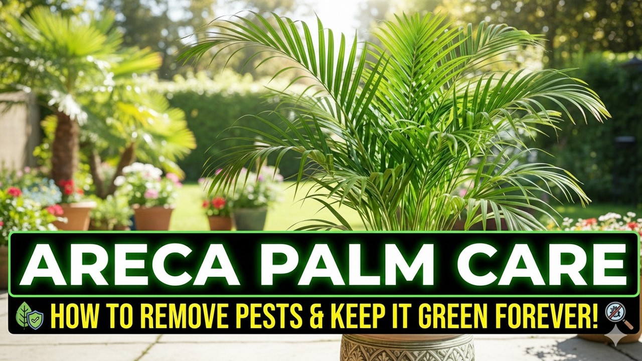 Areca Palm Care: How to Remove Pests and Keep it Green Forever!