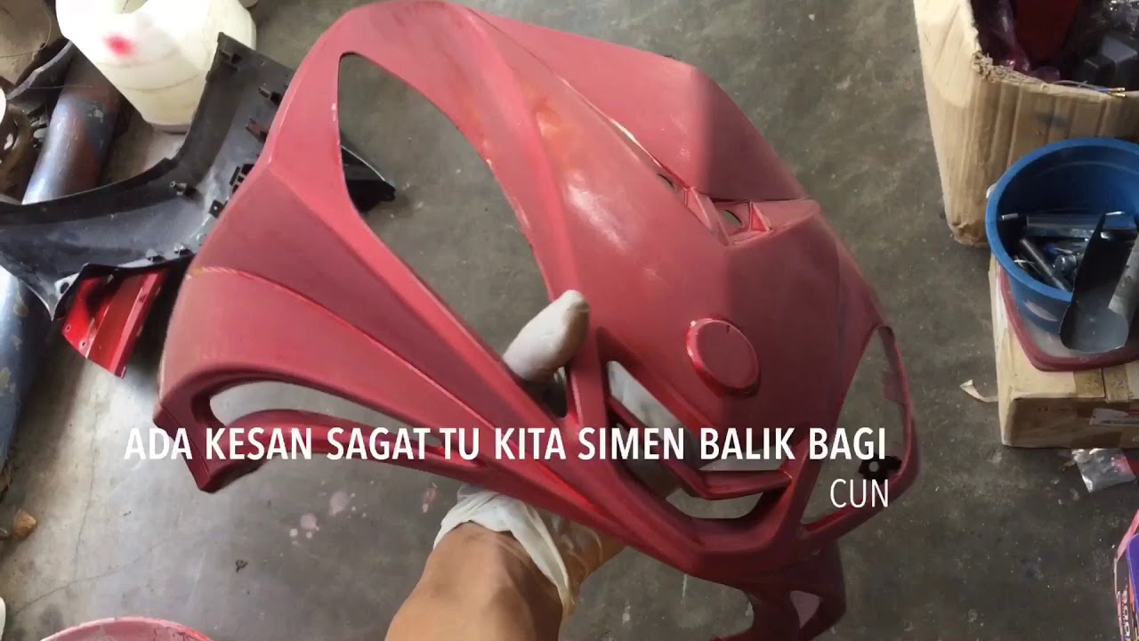 Yamaha Lc moto cari makan, repaint coverset