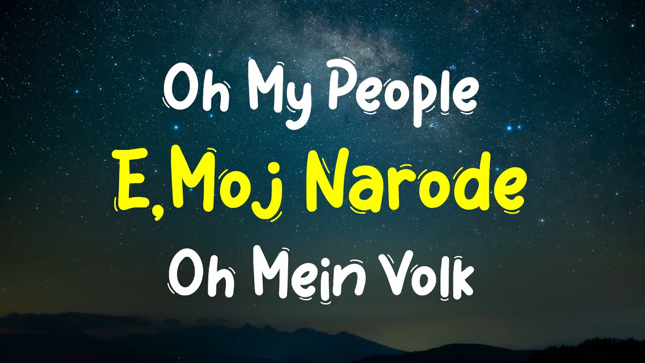 M.P Thompson - E Moj Narode Deutsch & English Lyrics HQ 2023 Video