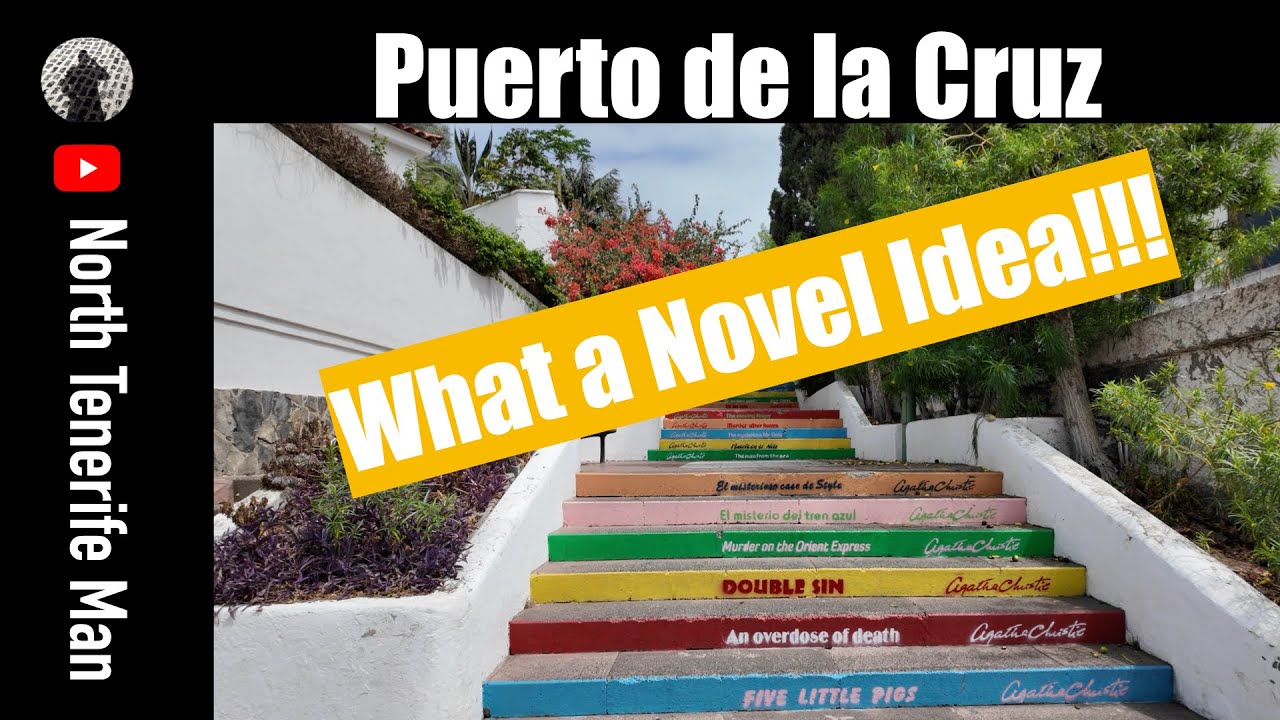What a Novel idea, La Paz, Puerto de la Cruz, Tenerife.