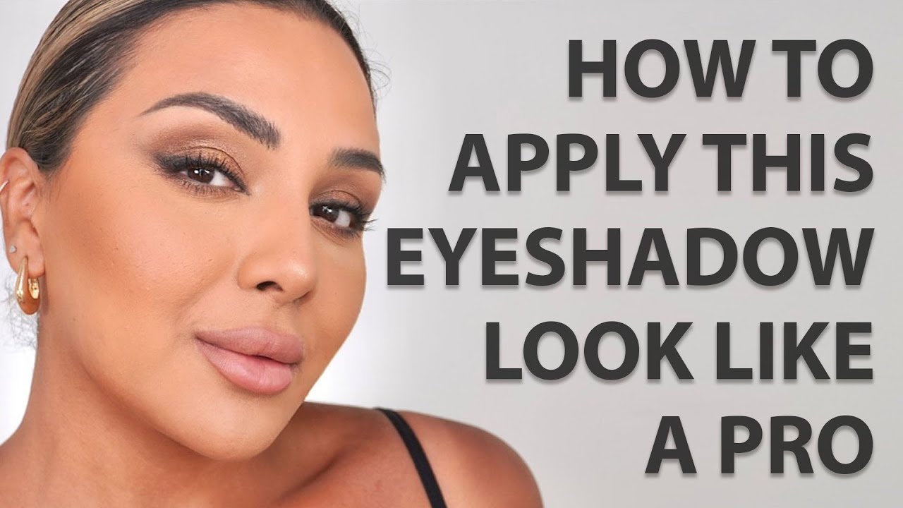 HOW TO APPLY EYESHADOW LIKE A PRO BRONZE EYESHADOW | NINA UBHI