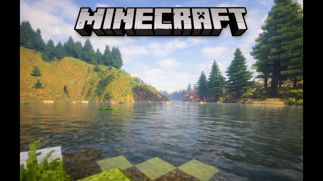 You’re Completely Alone in Minecraft… 🌑 Lake Ambience (1 Hour)