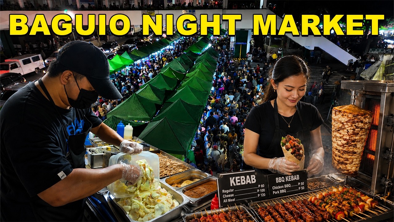 BAGUIO CITY NIGHT MARKET 2026 🇵🇭 Benguet Coldest City Street Food | 4K WALKING TOUR