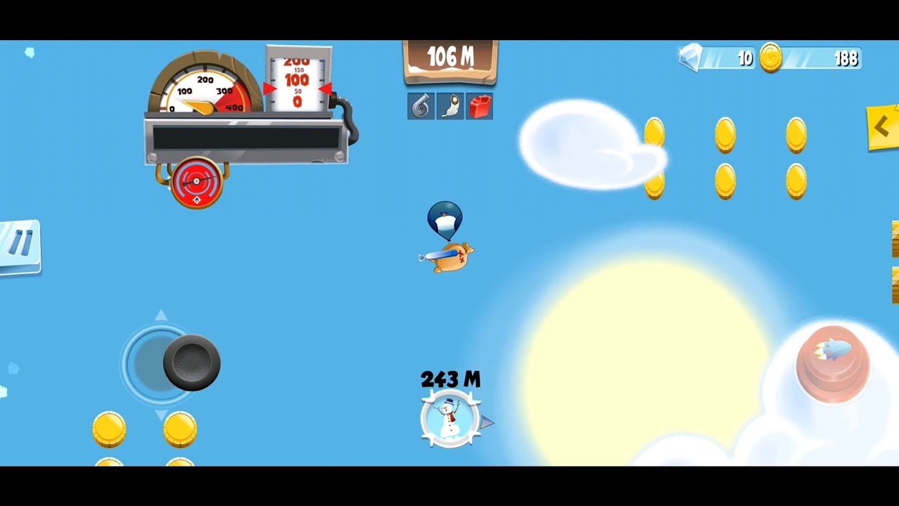 Learn 2 Fly (by HeroCraft) - offline arcade game for Android and iOS - gameplay.