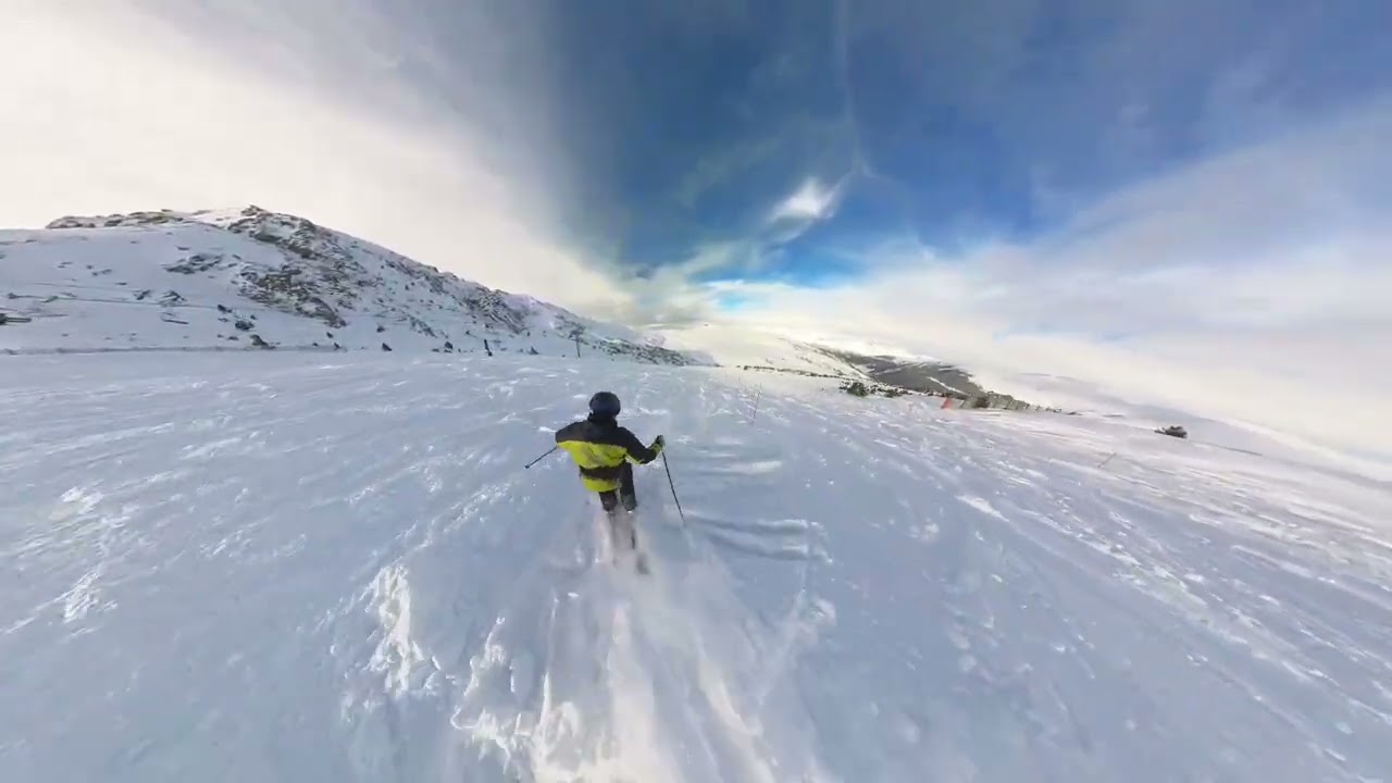 Telemark ski - Uncompacted snow - Andorra