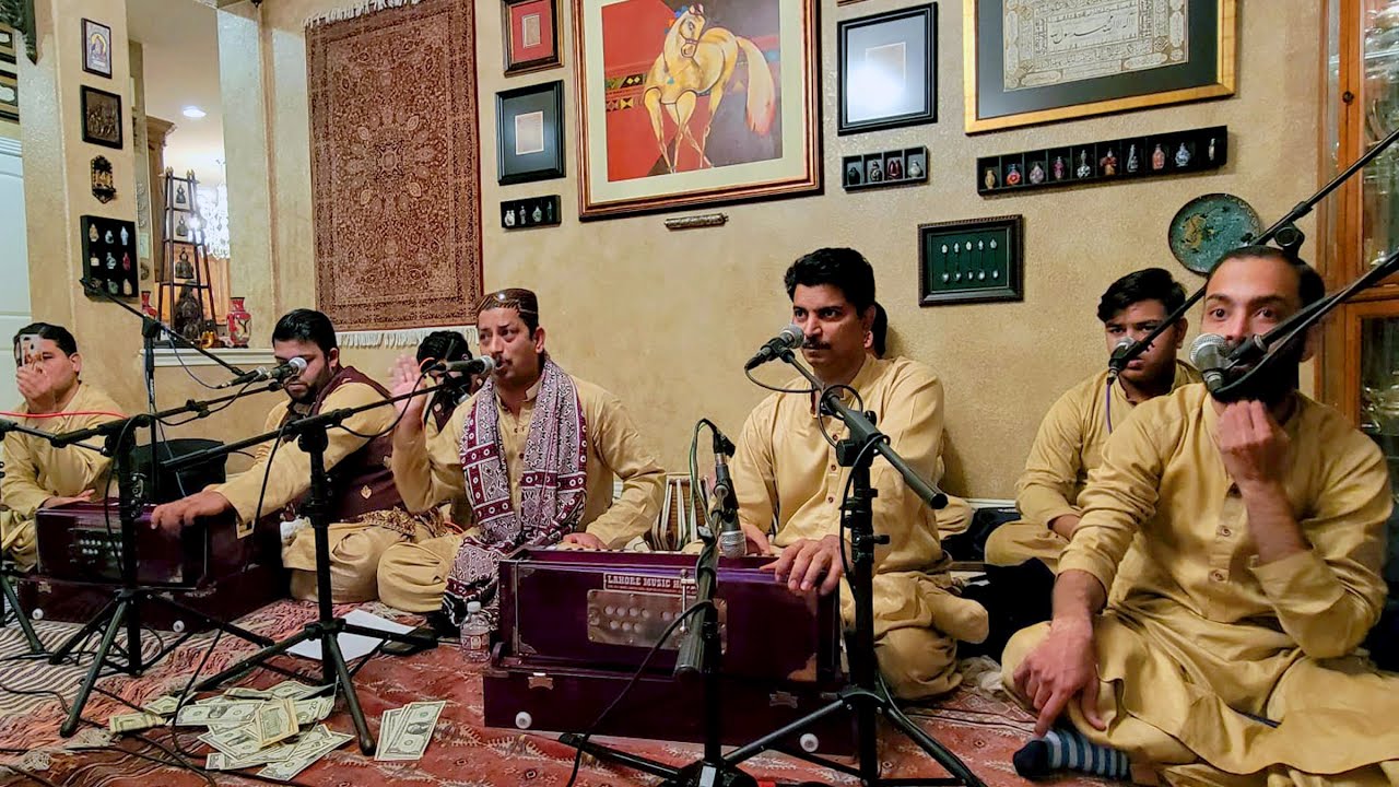 Qawwali - Bhairavi - Ghayoor - Moiz - Mustafa Qawwal & Party - Tajdar E Haram & Others