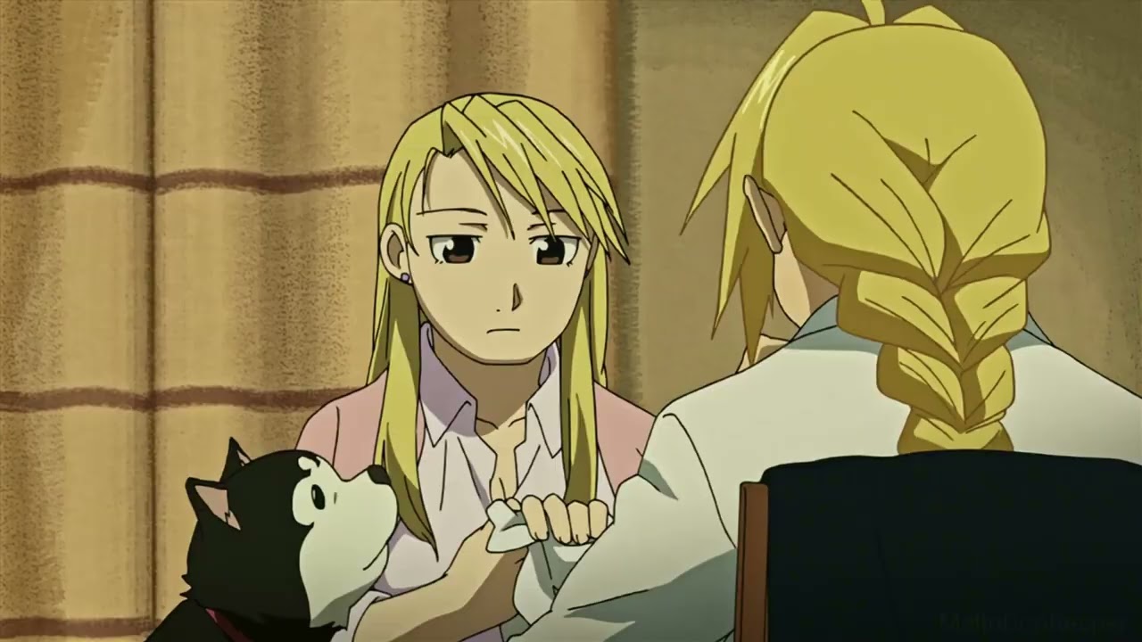 Hawkeye Tells Edward Elric That He Loves Winry Rockbell || Fullmetal Alchemist Brotherhood || FMAB