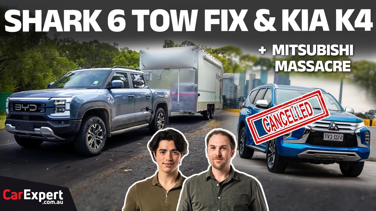 BYD Shark 6 towing issue, Mitsubishi massacre & Kia K4 | The CarExpert Podcast