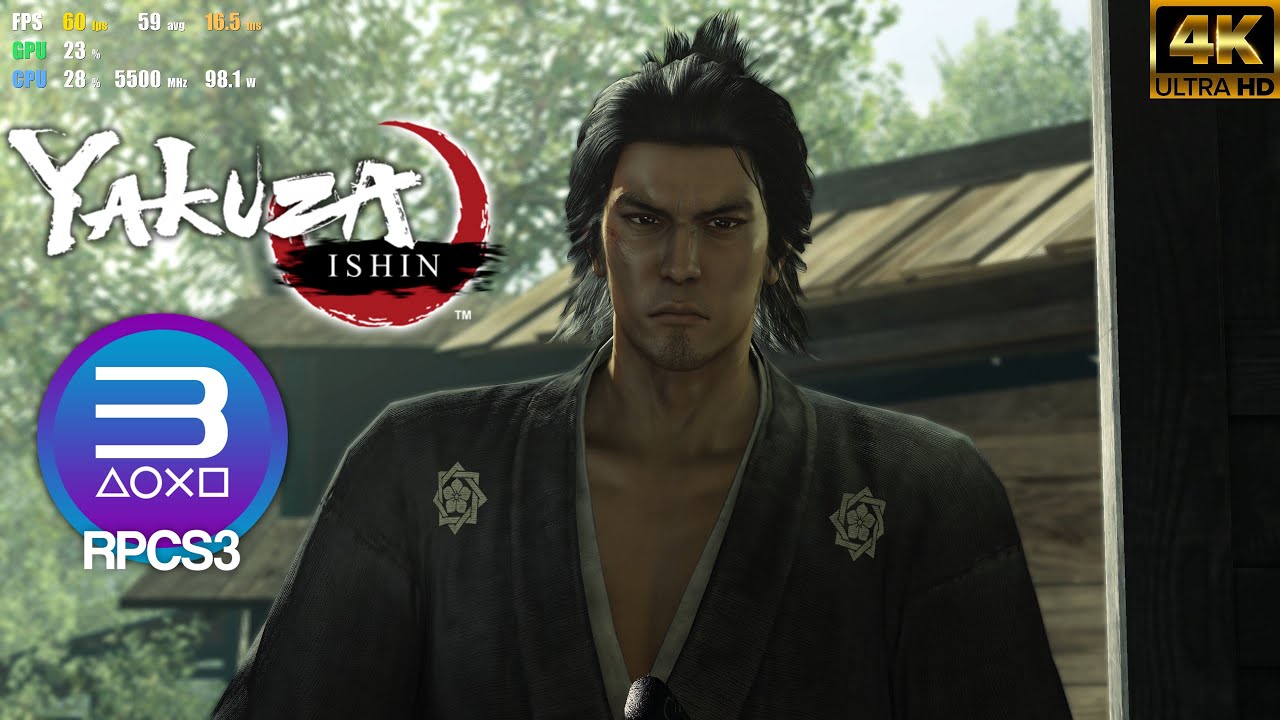 Yakuza Ishin! 4K 60FPS UHD Gameplay i9-13900K Performance | RPCS3 0.0.26-14577 PS3 Emulator PC