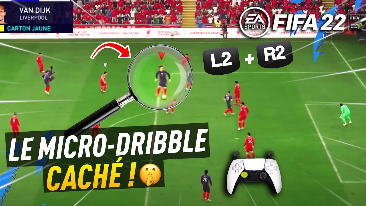 FIFA 22 - Le MICRO-DRIBBLE CHEATÉ à connaître ABSOLUMENT ! (très efficace dans la surface)