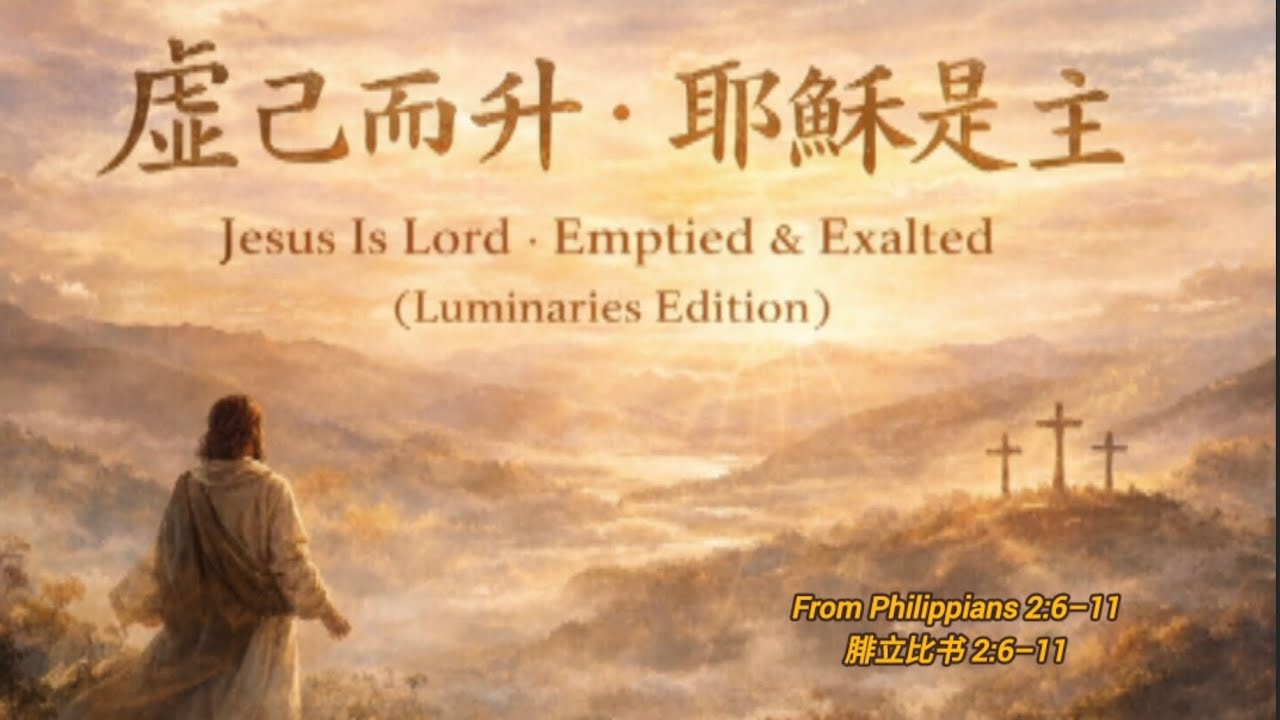 《虚己而升 · 耶稣是主》Jesus Is Lord · Emptied & Exalted (Luminaries Edition)