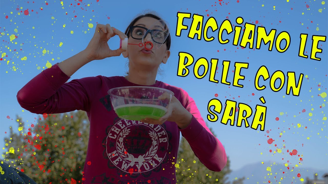 Liquido delle bolle di sapone? - Creiamolo insieme TUTORIAL