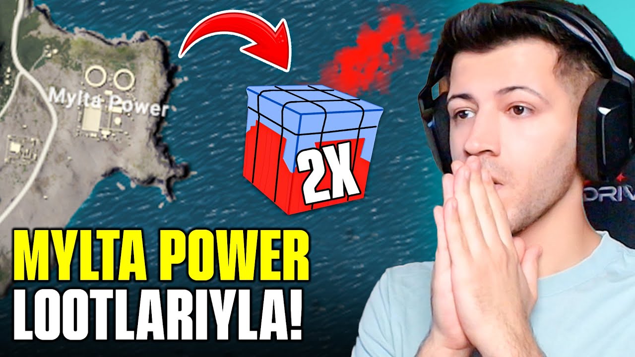 MYLTA POWER LOOTLARIYLA WİN ALMAK? (2 DROP DÜŞTÜ) Pubg mobile