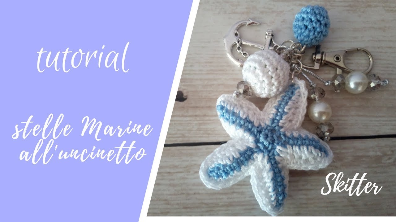 tutorial: stelle marine all'uncinetto