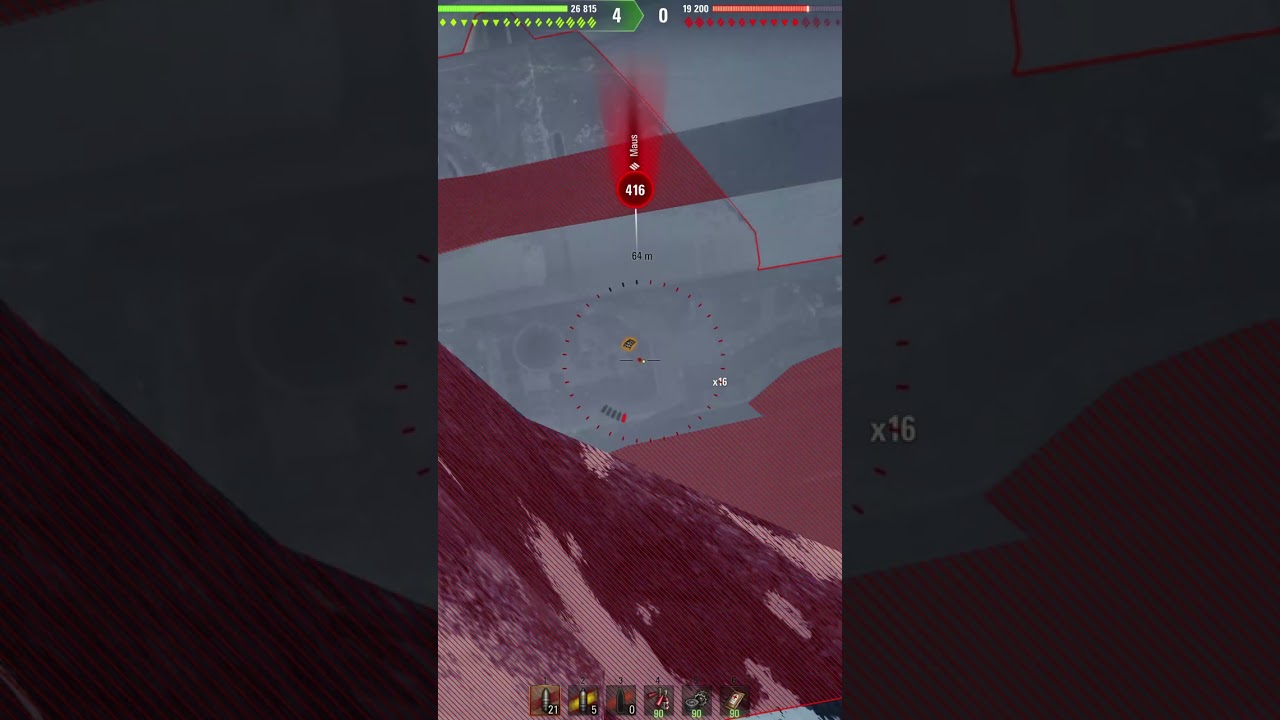 No gold agains armored tank