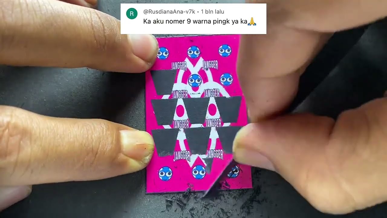 BACAIN KOMENTAR PART 7 NIH #gosokan #mainan #viral 