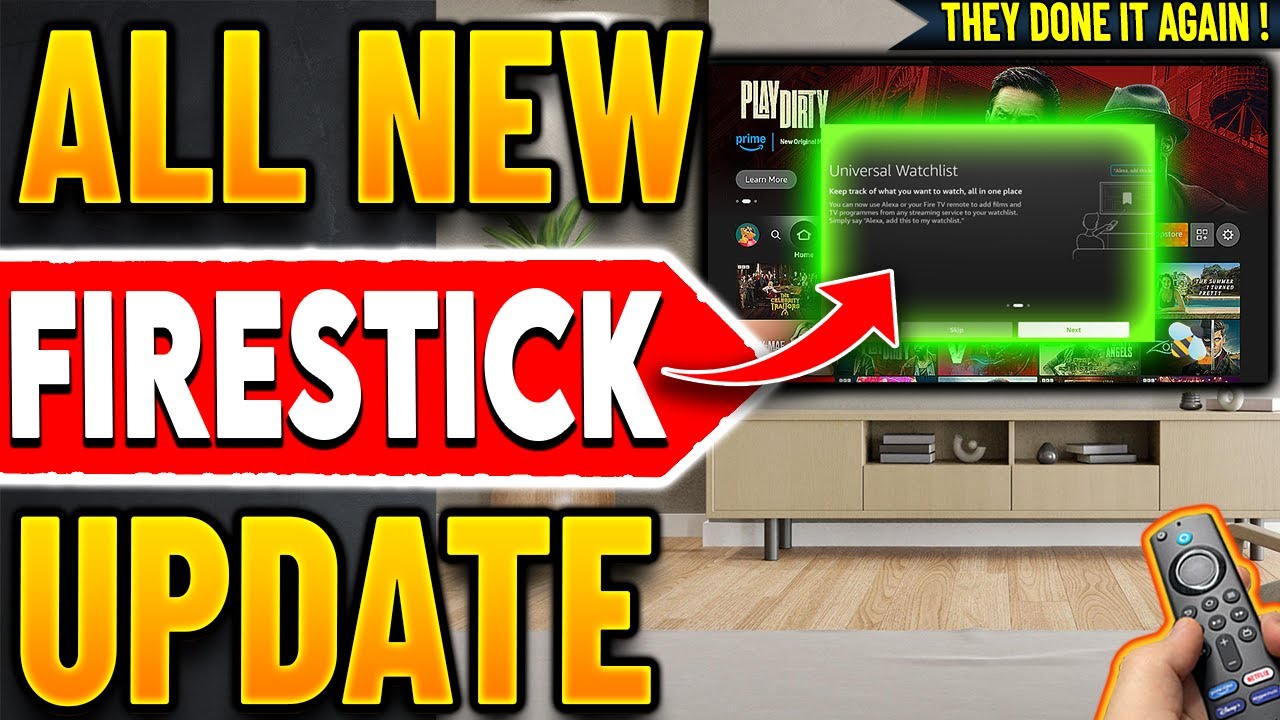 🔴New Firestick Update - They Finally Added IT !