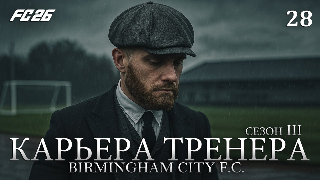 FC 26 | КАРЬЕРА ТРЕНЕРА | БИРМИНГЕМ | ВЫПУСК 28: 1/4 КА, МЫ в АПЛ ?