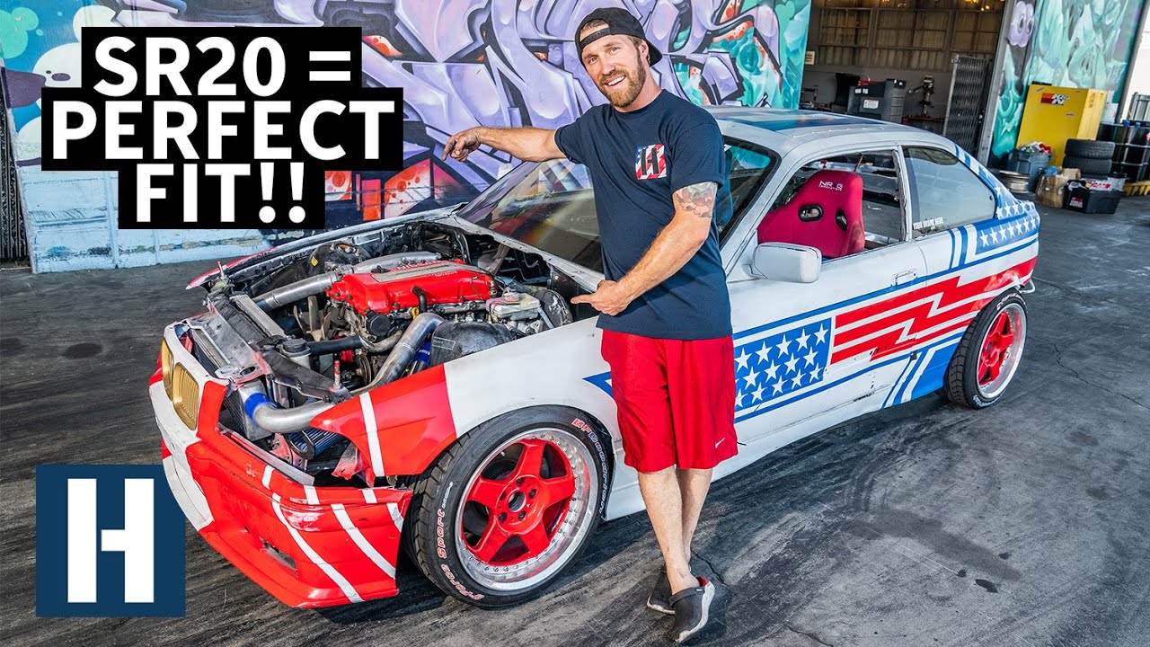 Nissan SR20 Fits Perfectly in Sh*tcar! Our Cheap BMW Gets a Serious Upgrade