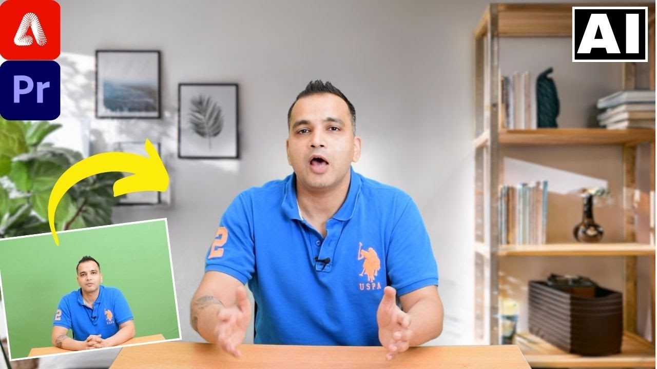 Swap Green Screen for Realistic AI Backgrounds with Adobe Firefly and Premiere Pro!
