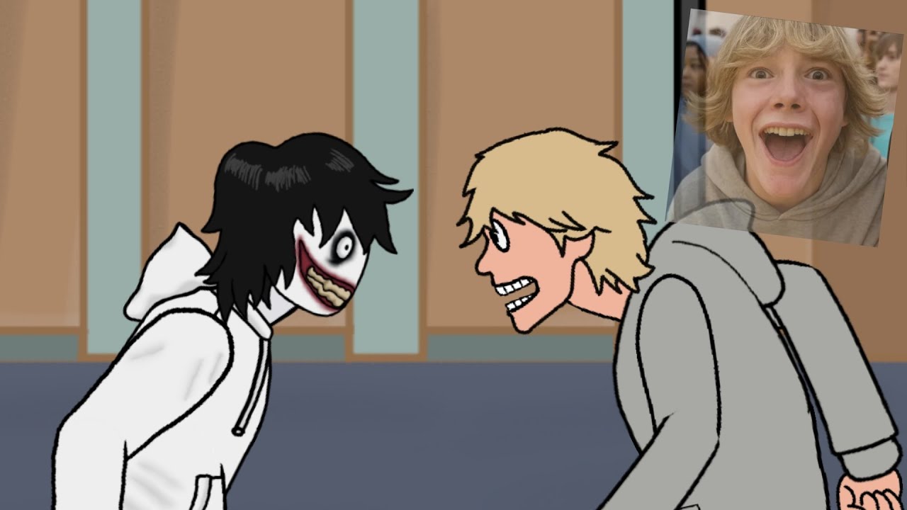 67 Kid vs Jeff The Killer - dc2 Animation.